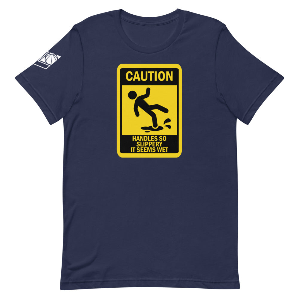 Caution Short-Sleeve T-Shirt - Hoop League 