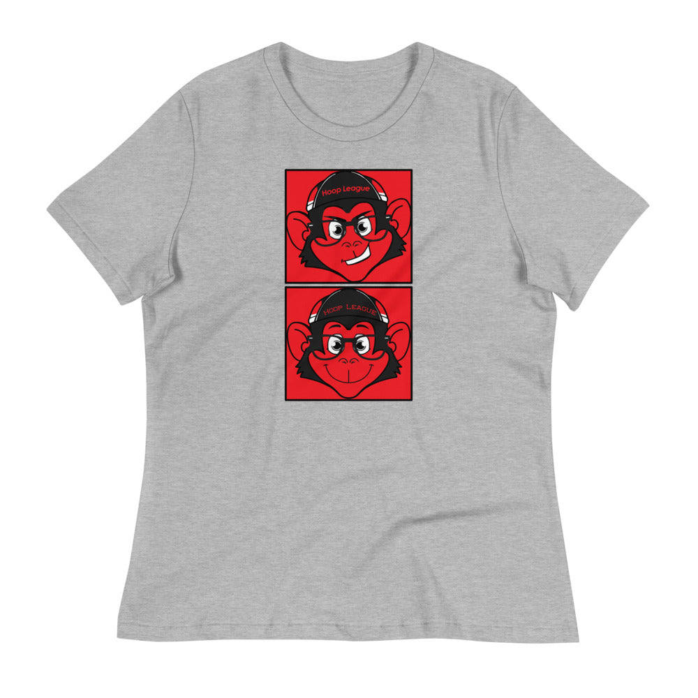 Women&#39;s Two Face Relaxed T-Shirt | Smooth Fabric Tee 