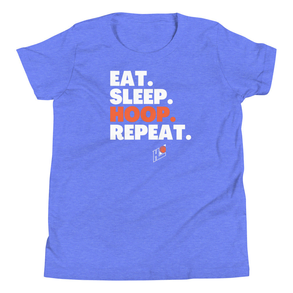 Buy Youth Eat Sleep Hoop Repeat Short Sleeve T-Shirt